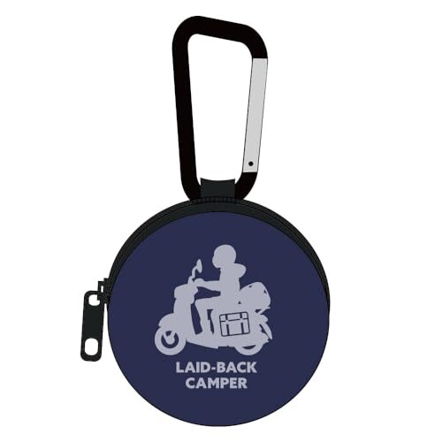 【公式】二次元コスパ 『ゆるキャン△ SEASON３』 シルエットバイク志摩リン カラビナ付きミニポーチ