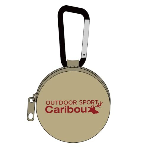 【公式】二次元コスパ 『ゆるキャン△ SEASON３』 カリブー カラビナ付きミニポーチ