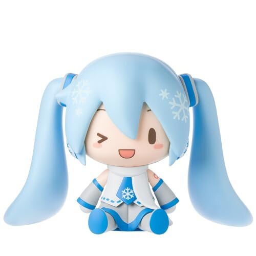 初音ミクシリーズ ふわぷち デフォルメフィギュア 雪ミク