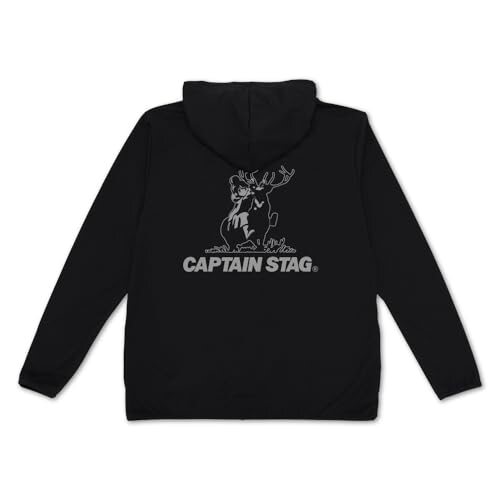 【公式】二次元コスパ 『ゆるキャン△』× キャプテンスタッグ 『ゆるキャン△』×キャプテンスタッグ 薄手ドライパーカー BLACK XLサイズ