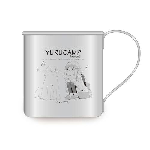 ゆるキャン△ SEASON3 ステンレスマグカップ 各務原なでしこ SMAN-Y002-m01
