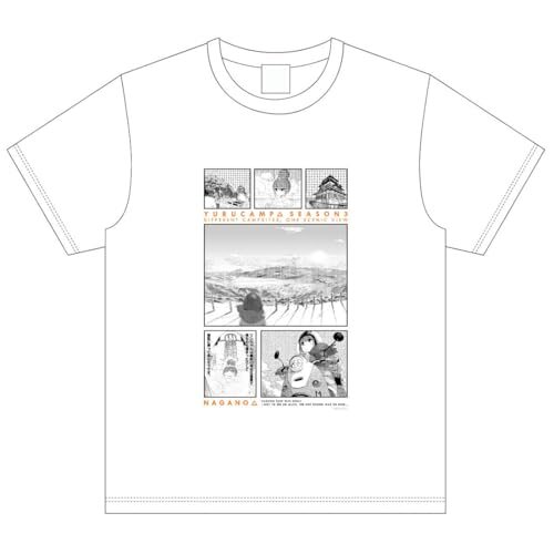 『ゆるキャン△ SEASON3』 NAGANOシリーズ Tシャツ XLサイズ
