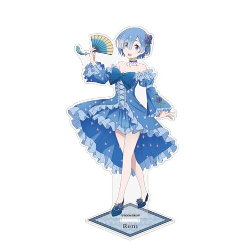【公式】二次元コスパ Re:ゼロから始める異世界生活 描き下ろし レム アクリルスタンド（大） パーティードレスVer.