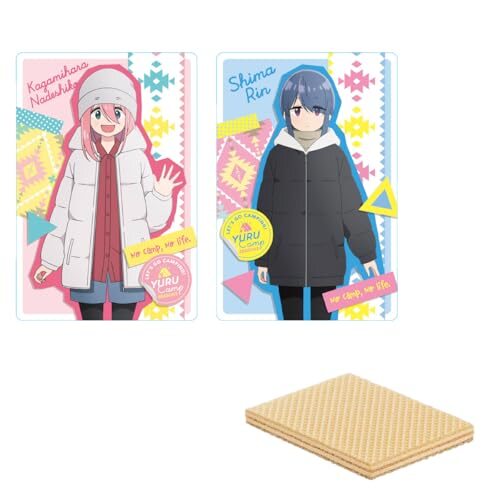 バンダイ(BANDAI) ゆるキャン△ SEASON３ ウエハース (20個入) 食玩・ウエハース（焼菓子） (ゆるキャン)