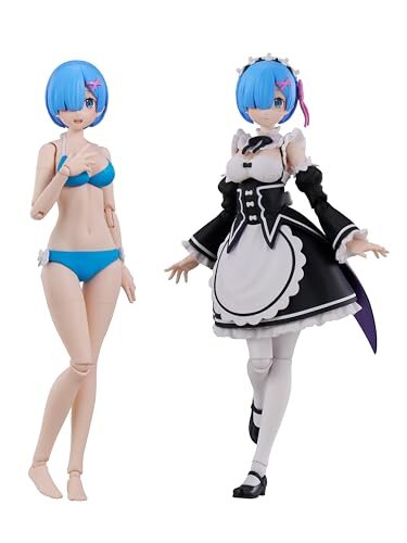 KADOKAWA KADOKAWA PLASTIC MODEL SERIES 「Re:ゼロから始める異世界生活」 レム DX ver. ノンスケール 全高：約157mm プラスチック製 色分け済みプラモデル