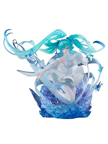 SHIBUYA SCRAMBLE FIGURE 初音ミク -Crystal Dress Ver.- 1/7スケール 約255mm PVC製 塗装済み完成品フィギュア