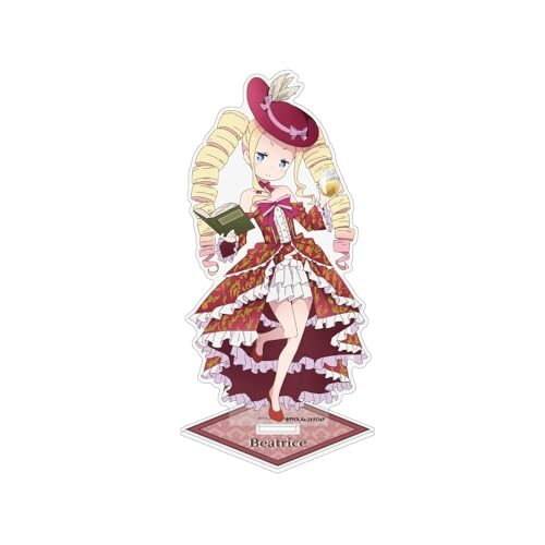 【公式】二次元コスパ Re:ゼロから始める異世界生活 描き下ろし ベアトリス アクリルスタンド（大） パーティードレスVer.