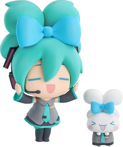 グッドスマイルカンパニー[GOOD SMILE COMPANY] 初音ミク×シナモロール 初音ミク×シナモロール デフォルメフィギュア ノンスケール プラスチック製 塗装済みフィギュア