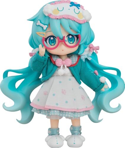 ねんどろいどどーる キャラクター ボーカル シリーズ01 初音ミク 初音ミク おうちコーデVer. ノンスケール 布&磁石&プラスチック製 塗装済み可動フィギュア