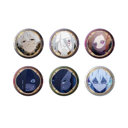 ツインクル Re:ゼロから始める異世界生活 百面相缶バッジ-魔女教ver.- 1BOX 直径56mm 金属