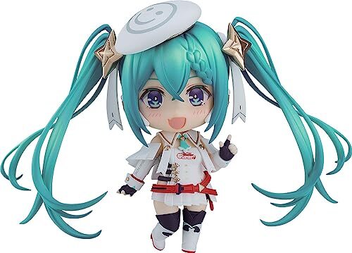 グッドスマイルレーシング 初音ミク GTプロジェクト ねんどろいど レーシングミク 2023Ver. プラスチック製 塗装済み可動フィギュア ノンスケール 専用台座付属 全高約100mm 再販