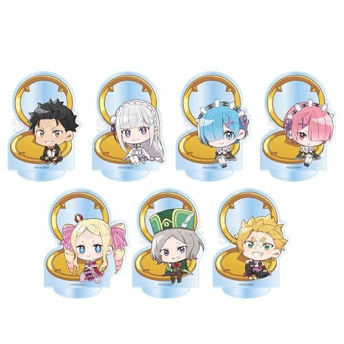 ツインクル Re:ゼロから始める異世界生活 とじコレ Vol.3 アクリルスタンド A 1BOX 約H74×W55×D20mm アクリル