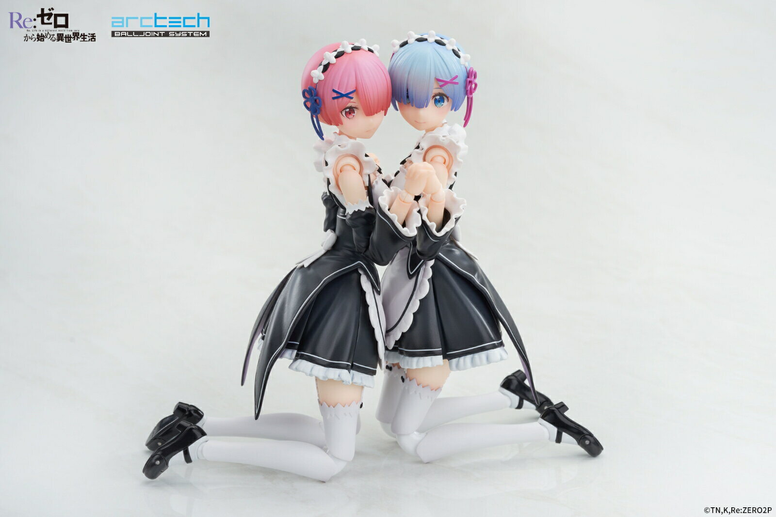 ARCTECH可動シリーズ 1/8 『Re:ゼロから始める異世界生活』 ラム&レム セット (塗装済み完成品可動フィギュア)