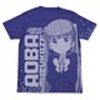 NEW GAME！(アニメ) 涼風青葉オールプリントTシャツ/ナイトブルー-S