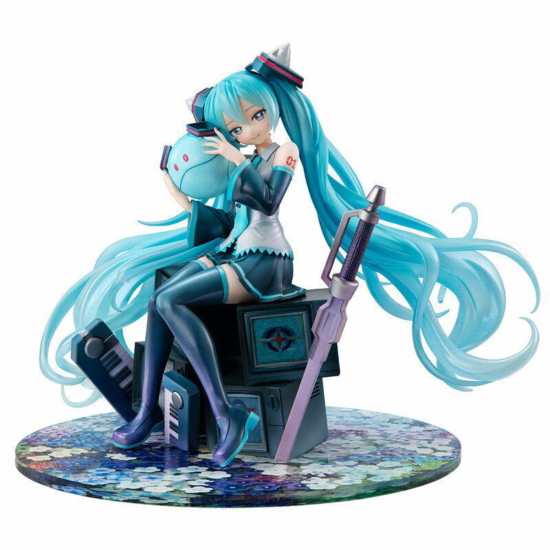 【限定販売】Lucrea(ルクリア) 機動戦士ガンダム45周年×初音ミク 初音ミク×ダブルオーガンダム 1/7 完成品フィギュア[メガハウス]《09月予約》